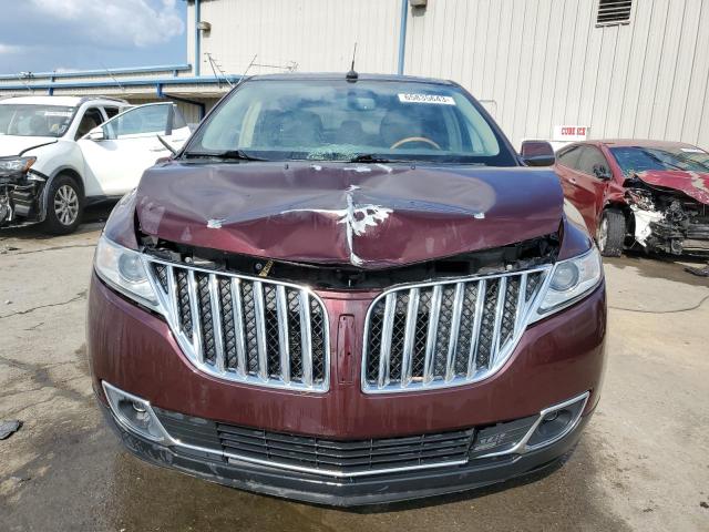 2LMDJ8JK3BBJ26707 - 2011 LINCOLN MKX BURGUNDY photo 5