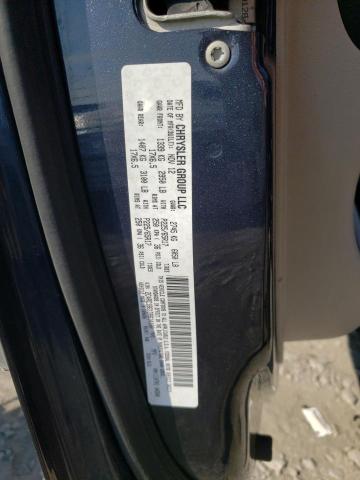 2C4RC1BG1DR614100 - 2013 CHRYSLER TOWN & COU TOURING BLUE photo 12