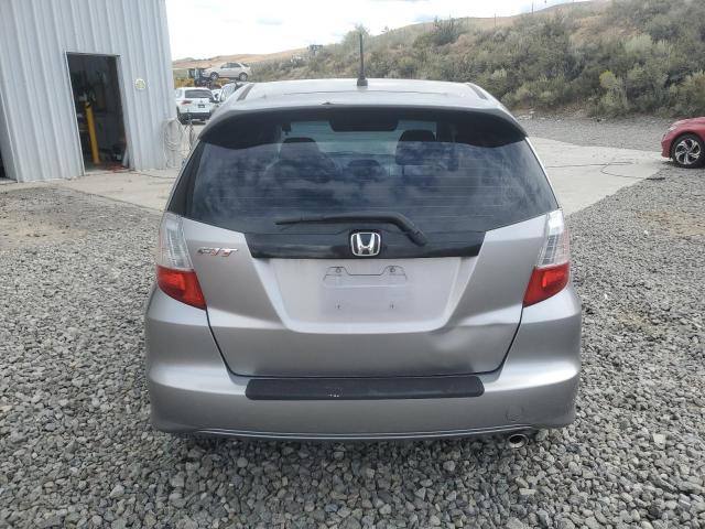 JHMGE8H67AC010370 - 2010 HONDA FIT SPORT SILVER photo 6