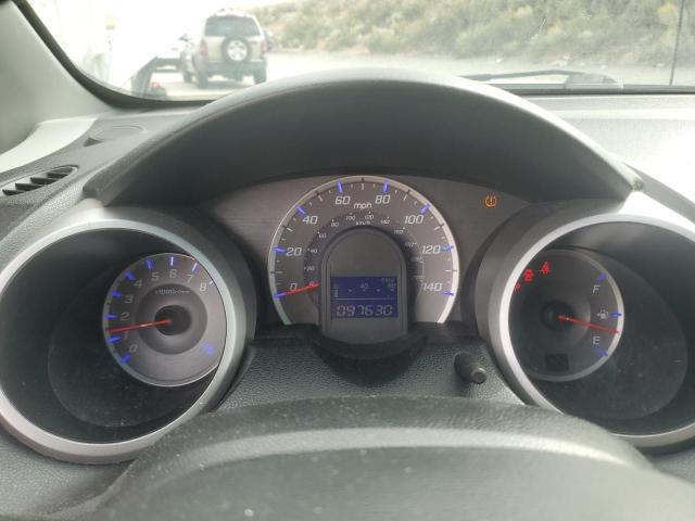 JHMGE8H67AC010370 - 2010 HONDA FIT SPORT SILVER photo 9