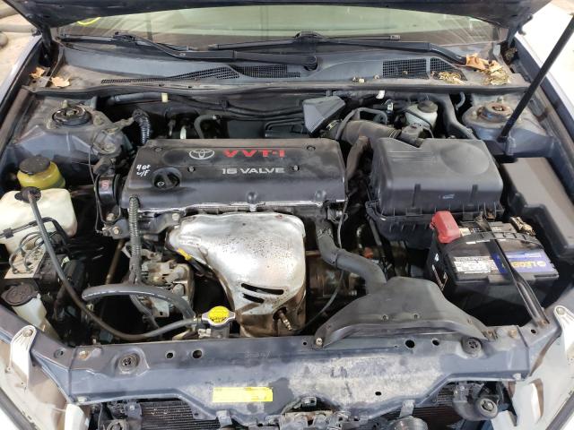 4T1BE32K92U628298 - 2002 TOYOTA CAMRY LE BLUE photo 7