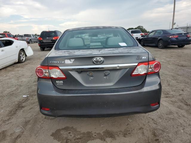 2T1BU4EE0DC990507 - 2013 TOYOTA COROLLA BASE GRAY photo 6