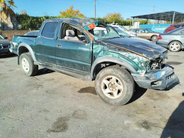 5TEGN92N52Z081089 - 2002 TOYOTA TACOMA DOUBLE CAB PRERUNNER GREEN photo 4