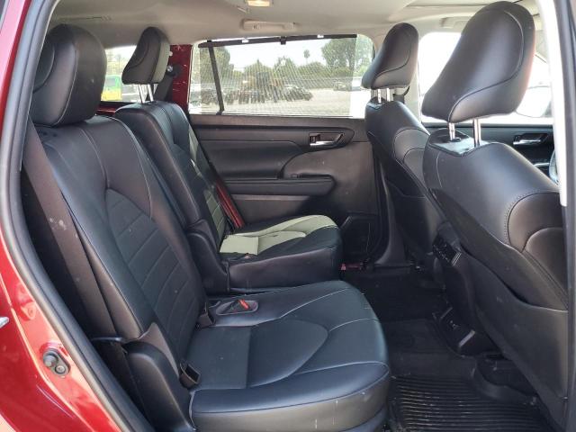 5TDGZRAHXMS064305 - 2021 TOYOTA HIGHLANDER XLE 红色 照片 11