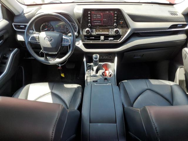 5TDGZRAHXMS064305 - 2021 TOYOTA HIGHLANDER XLE 红色 照片 8