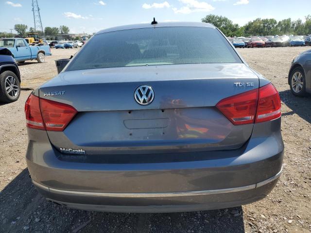 1VWBN7A3XDC036663 - 2013 VOLKSWAGEN PASSAT SE CHARCOAL photo 6