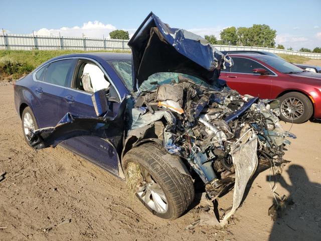 1G1115SL8EU119347 - 2014 CHEVROLET IMPALA LT BLUE photo 4