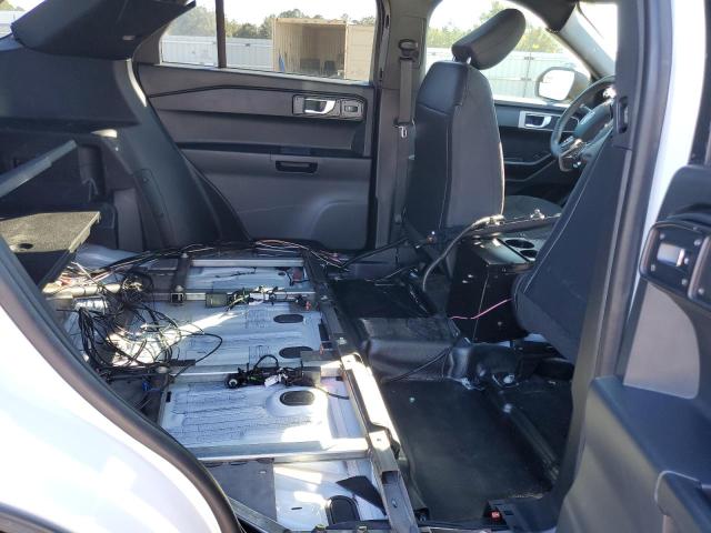 1FM5K8AB5MGA86803 - 2021 FORD EXPLORER POLICE INTERCEPTOR Սպիտակ լուսանկար 11