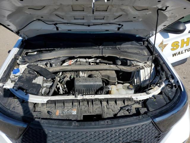1FM5K8AB5MGA86803 - 2021 FORD EXPLORER POLICE INTERCEPTOR Սպիտակ լուսանկար 12