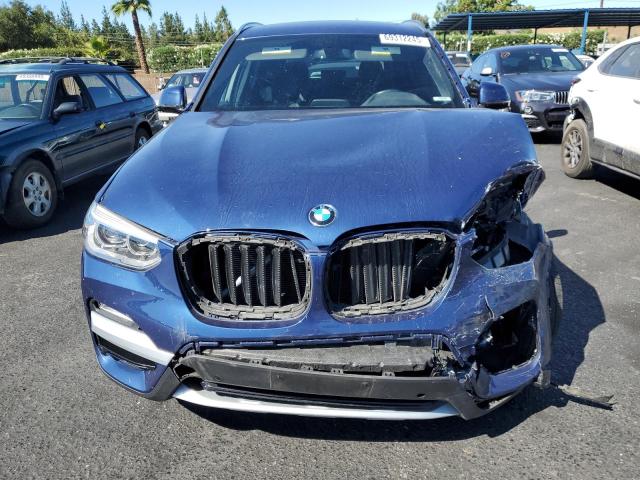 5UXTR9C56JLC74366 - 2018 BMW X3 XDRIVE30I ლურჯი ფოტო 5