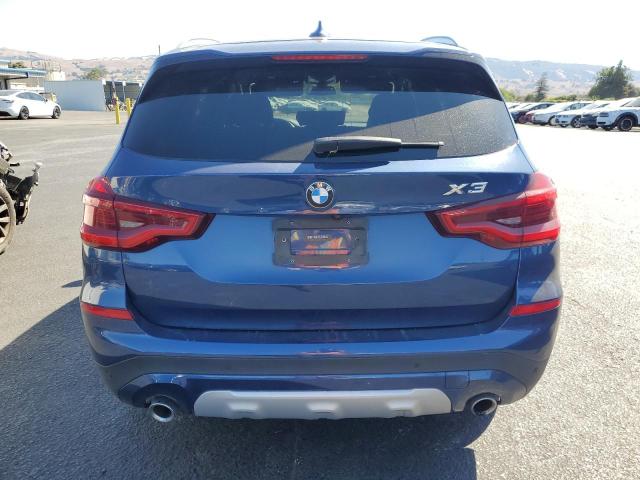 5UXTR9C56JLC74366 - 2018 BMW X3 XDRIVE30I ლურჯი ფოტო 6