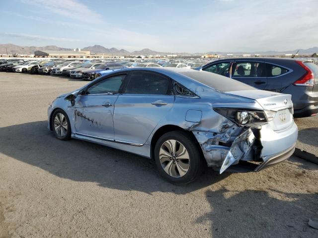 KMHEC4A44DA087404 - 2013 HYUNDAI SONATA HYBRID BLUE photo 2