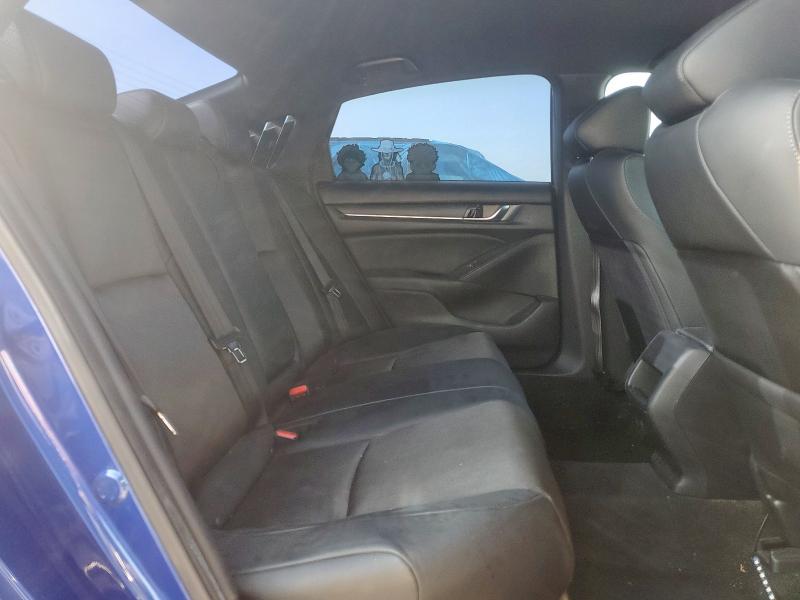 1HGCV1F35KA044502 - 2019 HONDA ACCORD SPORT Синий фото 10
