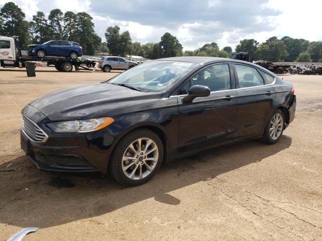 3FA6P0H75HR274044 - 2017 FORD FUSION SE BLACK photo 1