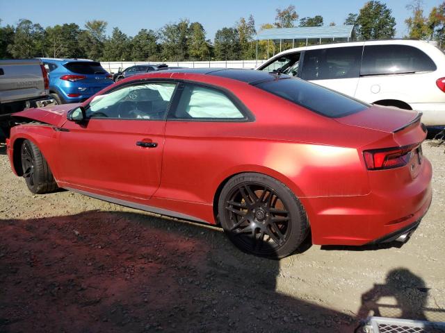 WAUP4AF52JA101691 - 2018 AUDI S5 PREMIUM PLUS წითელი ფოტო 2