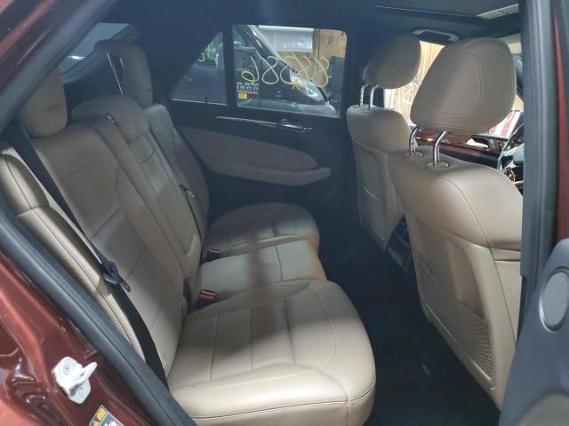 4JGDA5HB1FA513466 - 2015 MERCEDES-BENZ ML 350 4MATIC BURGUNDY photo 11