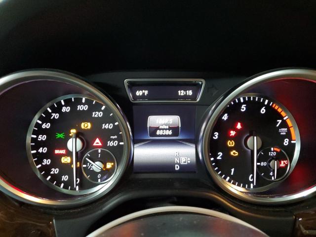 4JGDA5HB1FA513466 - 2015 MERCEDES-BENZ ML 350 4MATIC BURGUNDY photo 9