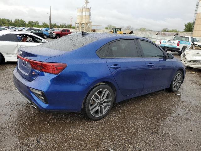 3KPF34AD3KE072931 - 2019 KIA FORTE GT LINE BLUE photo 3