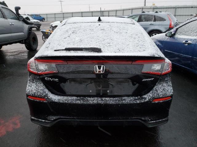 19XFL2H89NE003856 - 2022 HONDA CIVIC SPORT 黑色 照片 6