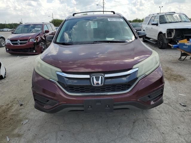 5J6RM3H35FL003716 - 2015 HONDA CR-V LX MAROON photo 5