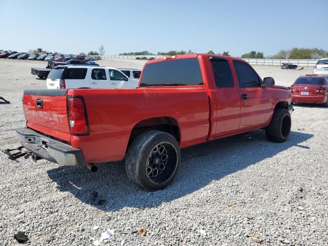 1GCEC19X66Z302464 - 2006 CHEVROLET SILVERADO C1500 RED photo 3