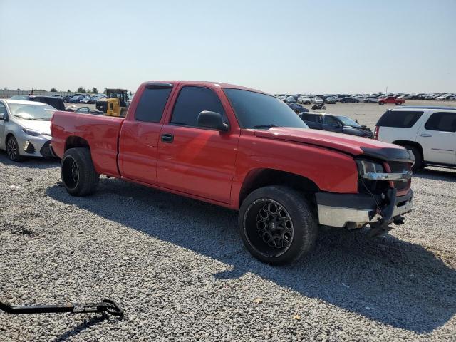 1GCEC19X66Z302464 - 2006 CHEVROLET SILVERADO C1500 RED photo 4