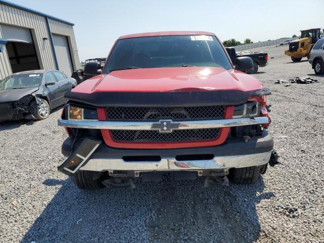 1GCEC19X66Z302464 - 2006 CHEVROLET SILVERADO C1500 RED photo 5