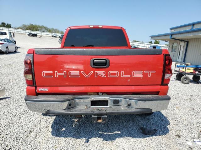 1GCEC19X66Z302464 - 2006 CHEVROLET SILVERADO C1500 RED photo 6
