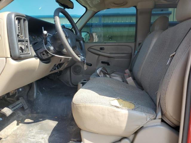 1GCEC19X66Z302464 - 2006 CHEVROLET SILVERADO C1500 RED photo 7