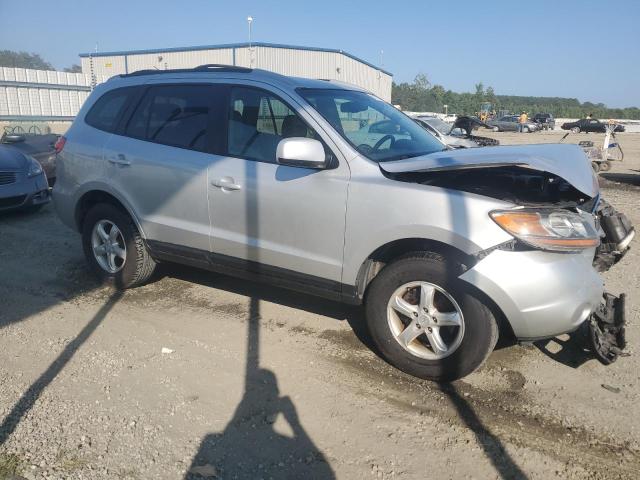 5NMSG13D87H058487 - 2007 HYUNDAI SANTA FE GLS SILVER photo 4