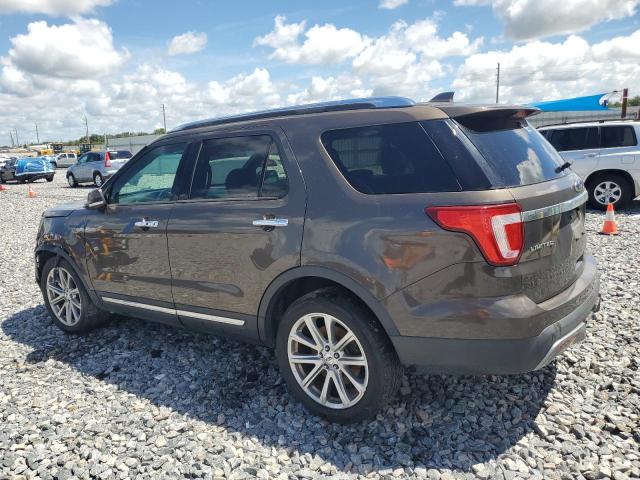 1FM5K8F80GGC91477 - 2016 FORD EXPLORER LIMITED ყავისფერი ფოტო 2