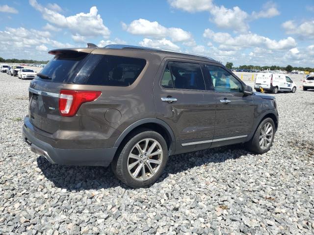 1FM5K8F80GGC91477 - 2016 FORD EXPLORER LIMITED ყავისფერი ფოტო 3