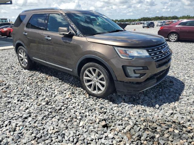 1FM5K8F80GGC91477 - 2016 FORD EXPLORER LIMITED ყავისფერი ფოტო 4