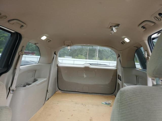 5FNRL5H44BB034398 - 2011 HONDA ODYSSEY EX WHITE photo 10