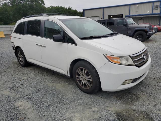 5FNRL5H44BB034398 - 2011 HONDA ODYSSEY EX WHITE photo 4