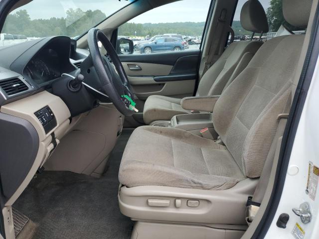 5FNRL5H44BB034398 - 2011 HONDA ODYSSEY EX WHITE photo 7