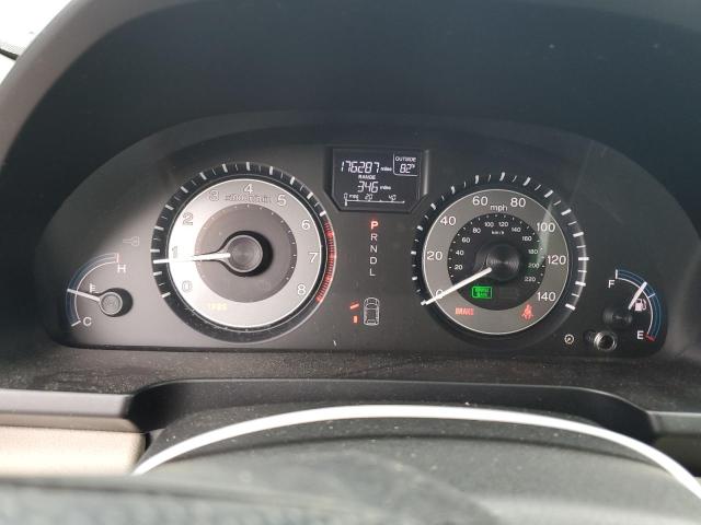 5FNRL5H44BB034398 - 2011 HONDA ODYSSEY EX WHITE photo 9