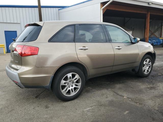 2HNYD284X9H501541 - 2009 ACURA MDX TECHNOLOGY TAN photo 3