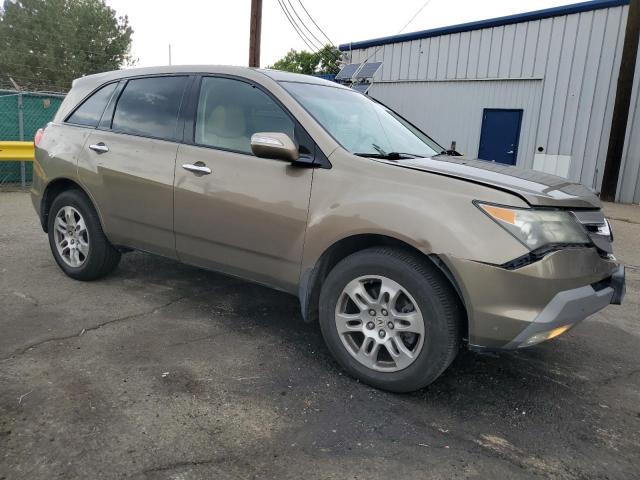 2HNYD284X9H501541 - 2009 ACURA MDX TECHNOLOGY TAN photo 4