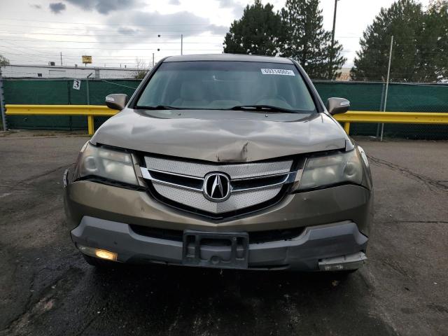 2HNYD284X9H501541 - 2009 ACURA MDX TECHNOLOGY TAN photo 5