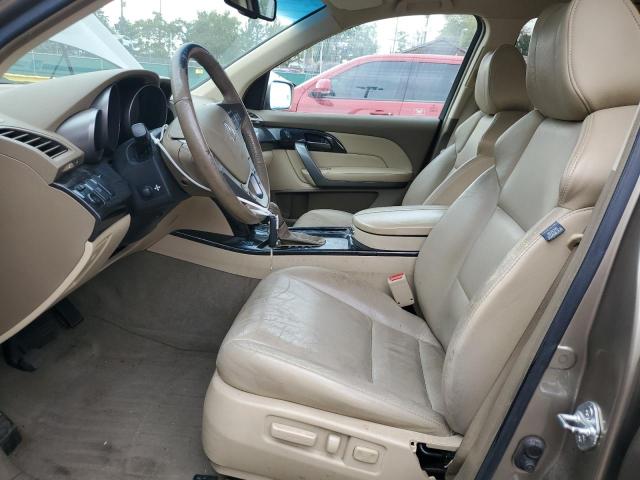 2HNYD284X9H501541 - 2009 ACURA MDX TECHNOLOGY TAN photo 7