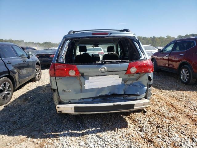 5TDZA23C36S428351 - 2006 TOYOTA SIENNA SE CE BLUE photo 9