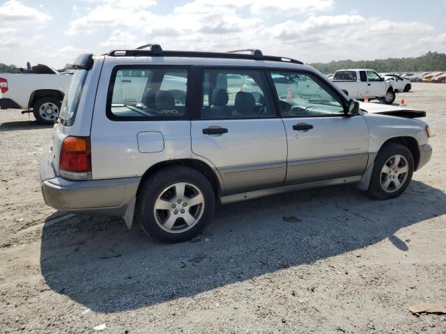 JF1SF6557YH721496 - 2000 SUBARU FORESTER S SILVER photo 3