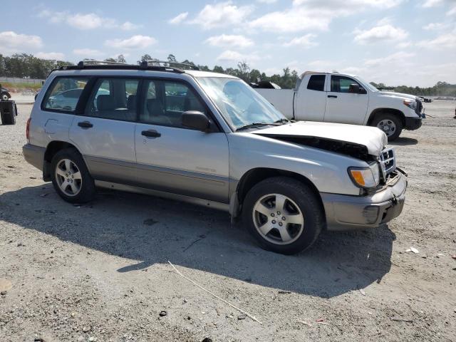 JF1SF6557YH721496 - 2000 SUBARU FORESTER S SILVER photo 4