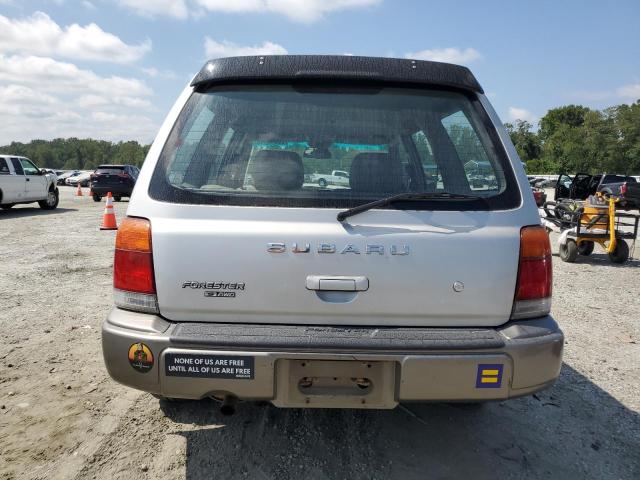 JF1SF6557YH721496 - 2000 SUBARU FORESTER S SILVER photo 6