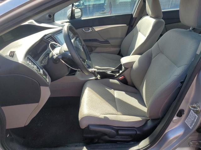 19XFB2F83FE226627 - 2015 HONDA CIVIC EX SILVER photo 7