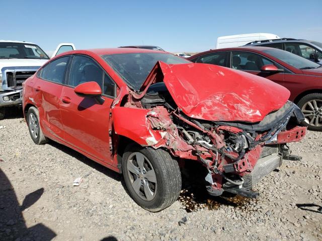 1G1BC5SM9J7100757 - 2018 CHEVROLET CRUZE LS RED photo 4