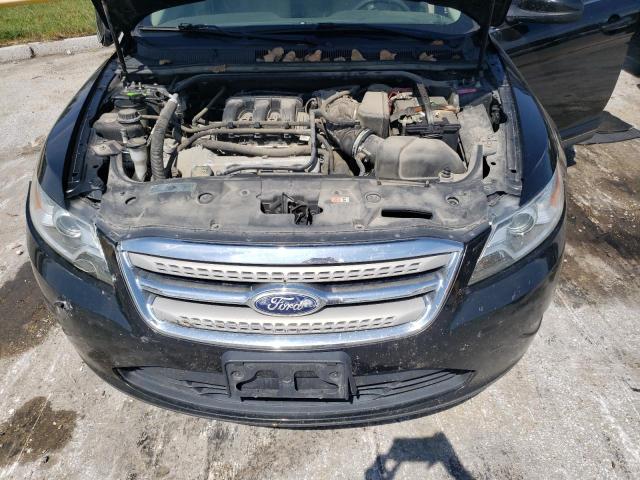 1FAHP2EW9BG131368 - 2011 FORD TAURUS SEL BLACK photo 11