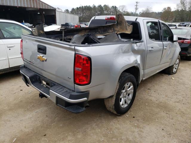1GCGSCEN9H1158034 - 2017 CHEVROLET COLORADO L SILVER photo 4