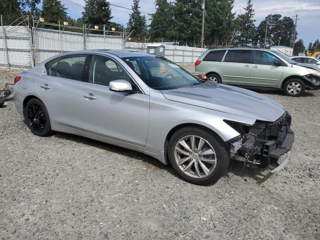 JN1BV7AR4FM408506 - 2015 INFINITI Q50 BASE 银色 照片 4